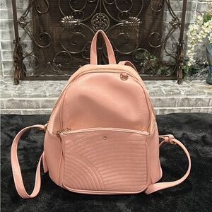 Elegant Coral Pink Backpack